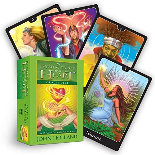 Psychic tarot for the heart oracle.