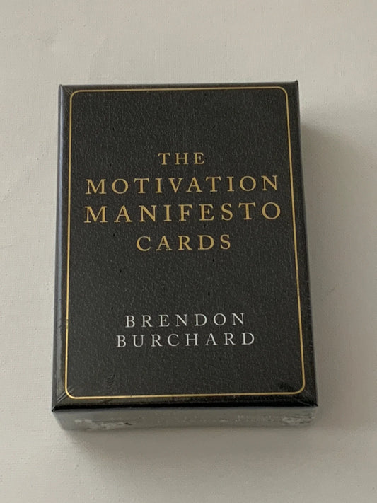 Motivation manifestation cards
