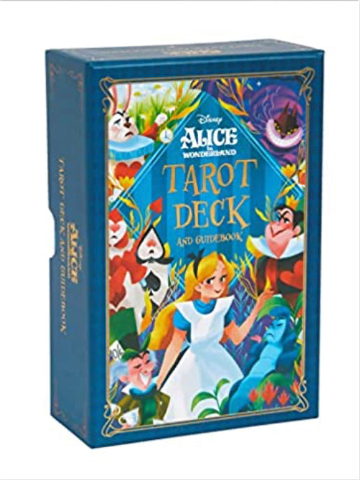 Alice in Wonderland Tarot cards & guidebook, official 70th anniversary Disney Release.